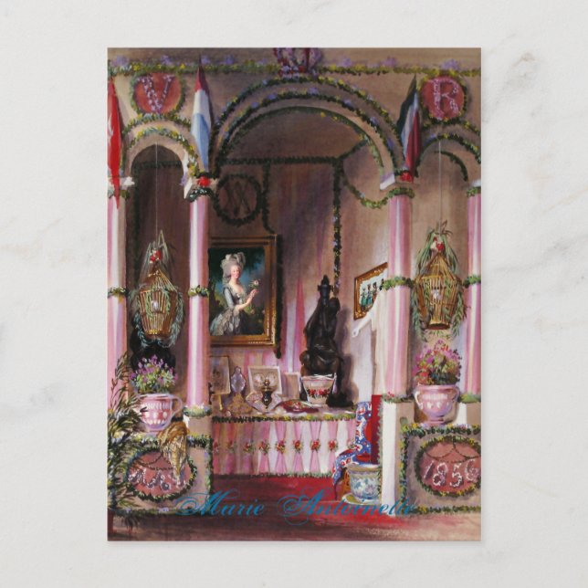 Låt dem äta kaka - Postkort Vykort (Framsida)