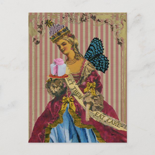 Låt dem äta kaka ~ Vykort / Inbjudningar (Framsida)