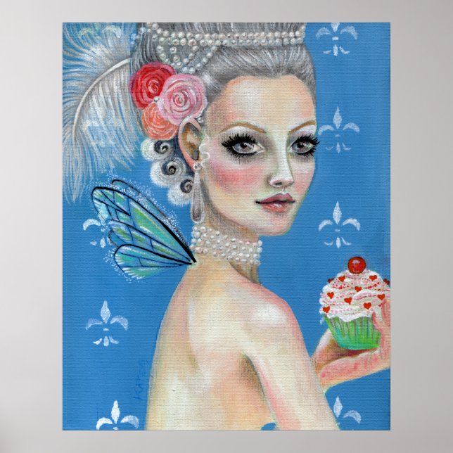 Låt dem äta kakor, låt dem äta kakor poster (Framsidan)