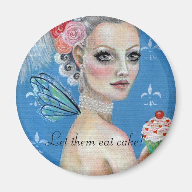 Låt dem äta kakor magnet (Framsidan)