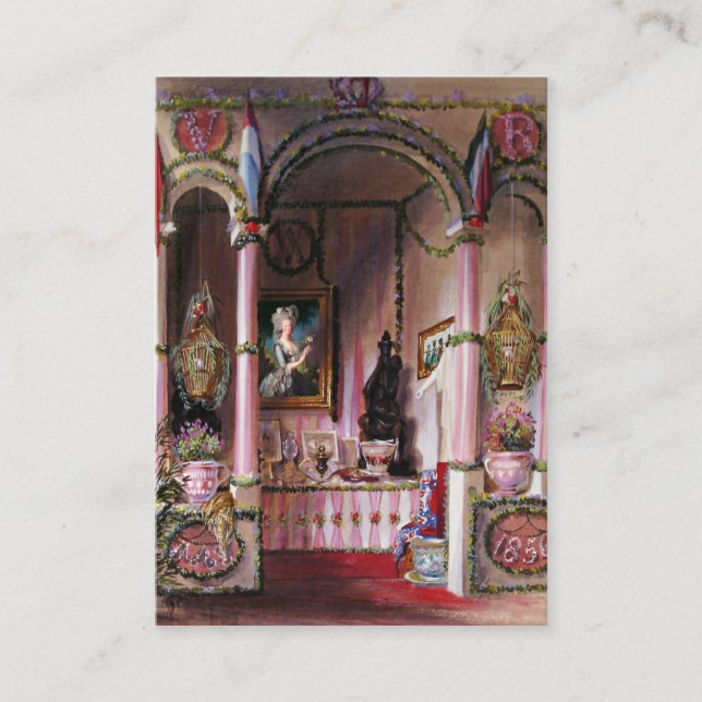 Låt dem äta kummel /4 ~ Affärskort Visitkort (Framsida)