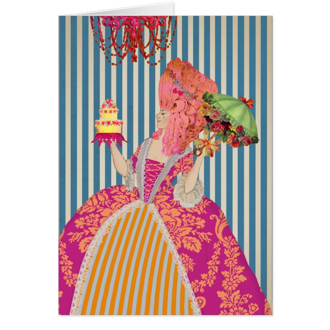 Låt dem äta kummel (fler alternativ) - hälsningskort (Framsidan)