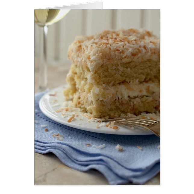 Låt dem äta kummel hälsningskort (Framsidan)