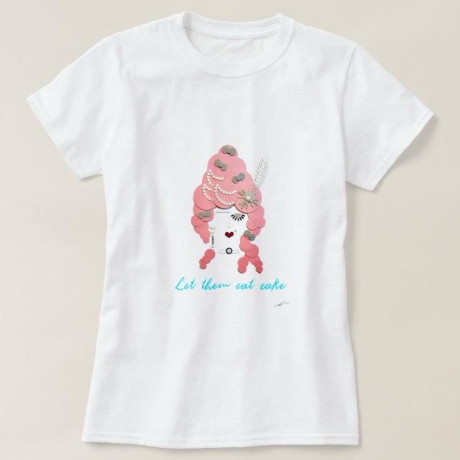 Låt dem äta kummel t shirt (Design framsida)