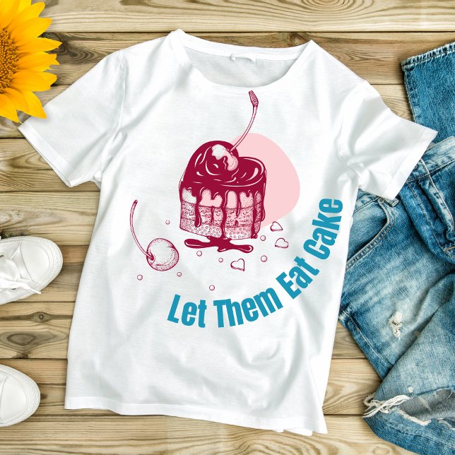 Låt dem äta kummel - unika hjärtans dagar t shirt (Skapare uppladdad)