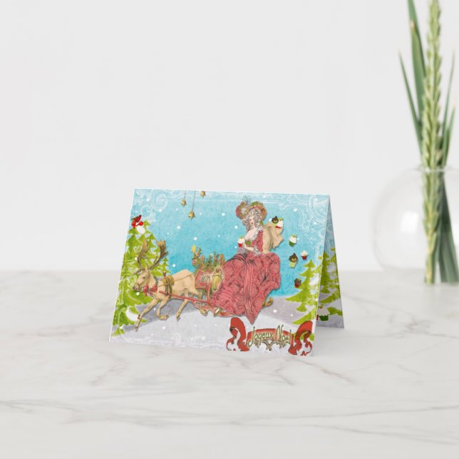 Låt dem äta Muffinsar till jul 2 Helgkort (Framsida)