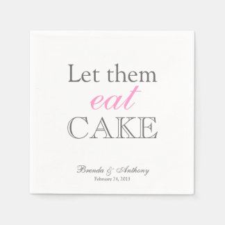 Låt dem äta Napkins Pappersservett