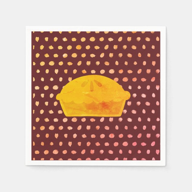 Låt dem äta Paj Pappersservett (Framsidan)