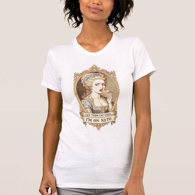 LÅT DEM ÄTA TÅRTA T SHIRT (Framsida)