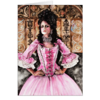 Låt dem äta tårtan! hälsningskort