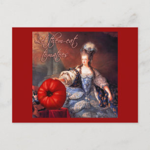 Låt dem äta tomater vykort