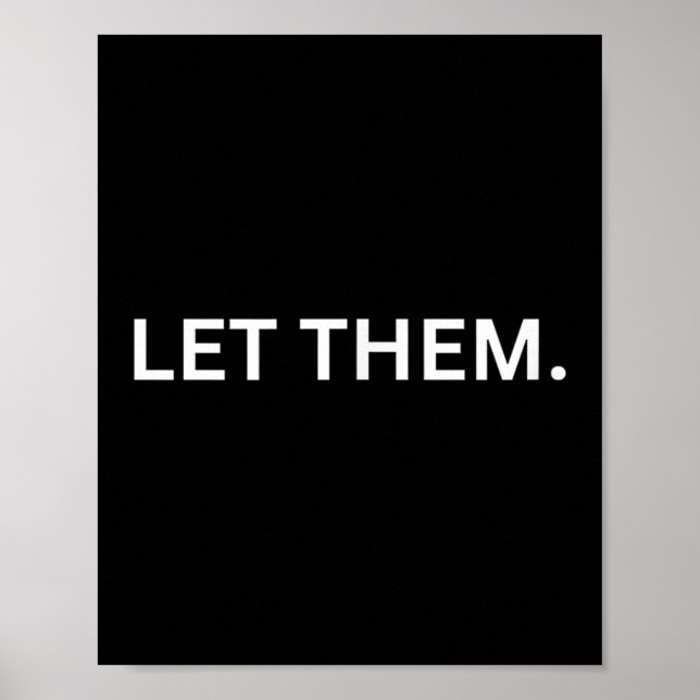 Låt dem citera motivation poster (Framsidan)