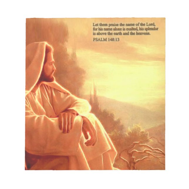 Låt dem hedra namn från Herren..Psalm:148 Anteckningsblock (Framsida)