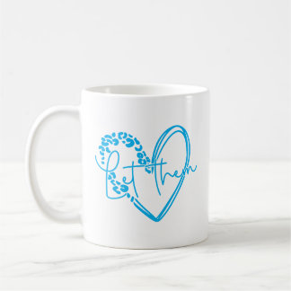 Låt dem hjärtat kaffemugg