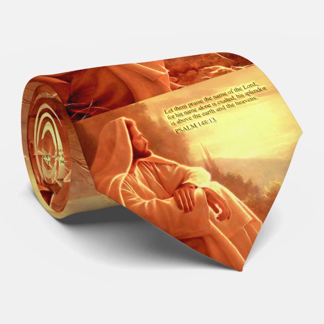 Låt dem hylla namn från Herren...Tie Slips (Rullad)