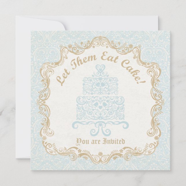 Låt dem inbjuda kummel inbjudningar (Framsida)