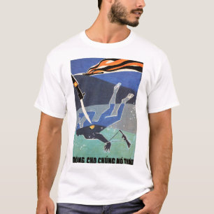 Låt dem inte försvinna! Propaganda konst i Vietn T Shirt