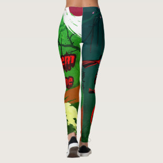⛈️🥷Låt dem komma, Anime Kawaii Tjejstyrkor🥷⛈️ Leggings