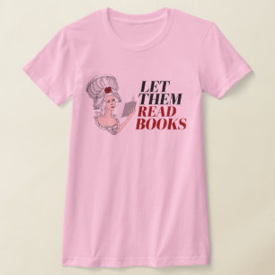 Låt dem läsa bokar t shirt