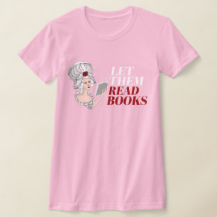 Låt dem läsa bokar t shirt