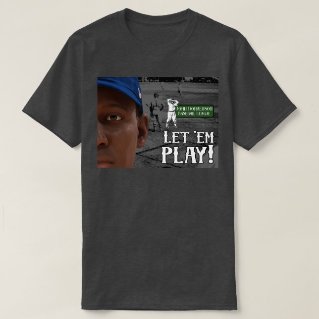 Låt dem spela t shirt (Design framsida)