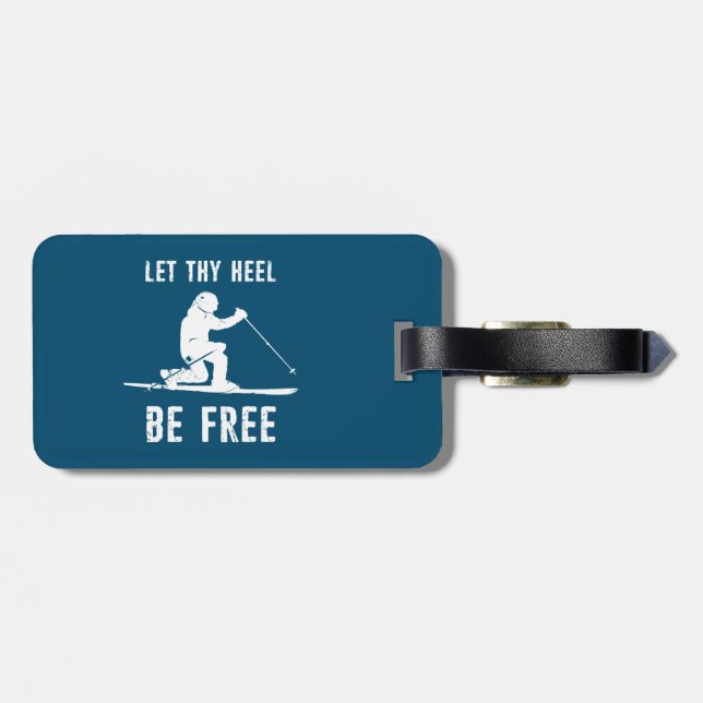 Låt dem vara fria att åka på TV Bagagebricka (Baksida Vågrät)