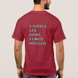 Låt den bra tidrullen Mardi Gras Tee Shirt