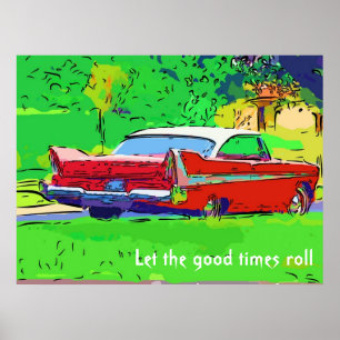 Låt den bra tidrullen poster