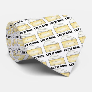 Låt den brista (be) osten Wedge Foodie Necktie Slips