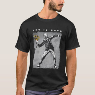 Låt den Gogh Distress Pun T Shirt