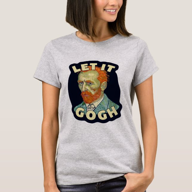 Låt den Gogh Vincent Van Gogh T Shirt (Framsida)
