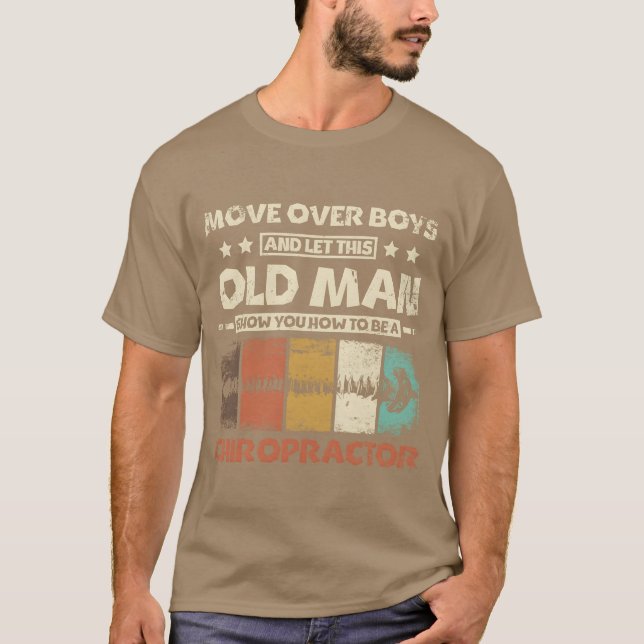 Låt den här gamle mannen visa dig hur man blir en  t shirt (Framsida)