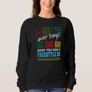 Låt den här tjejen visa dig hur man åker fristilså t shirt