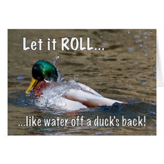 Låt den ROLL Hälsningskort