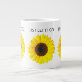 Låt Det Bara Gå Solros Jumbo Mugg