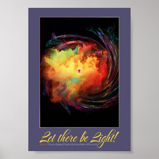 Låt det bli ljus! poster (Framsidan)
