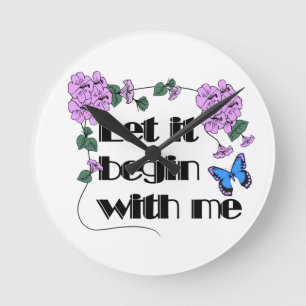 Låt det börja med att jag säger blomsterfluga rund klocka