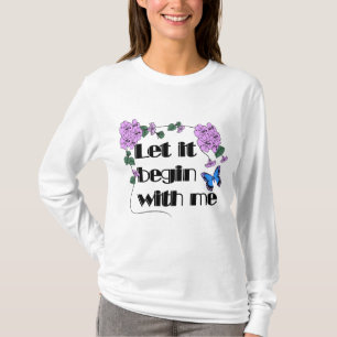 Låt det börja med att jag säger blomsterfluga t-shirt