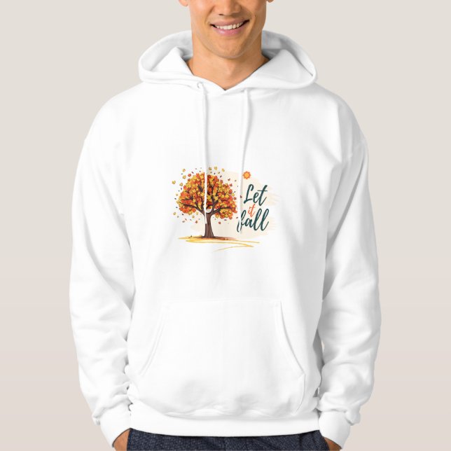 Låt det falla hoodie (Framsida)