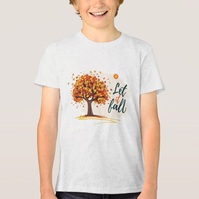 Låt det falla t shirt (Framsida)
