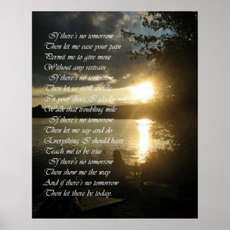 "Låt det finnas i dag" Poster