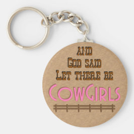 "Låt det finnas" Nyckelkedjan i COWGIRLS Nyckelring