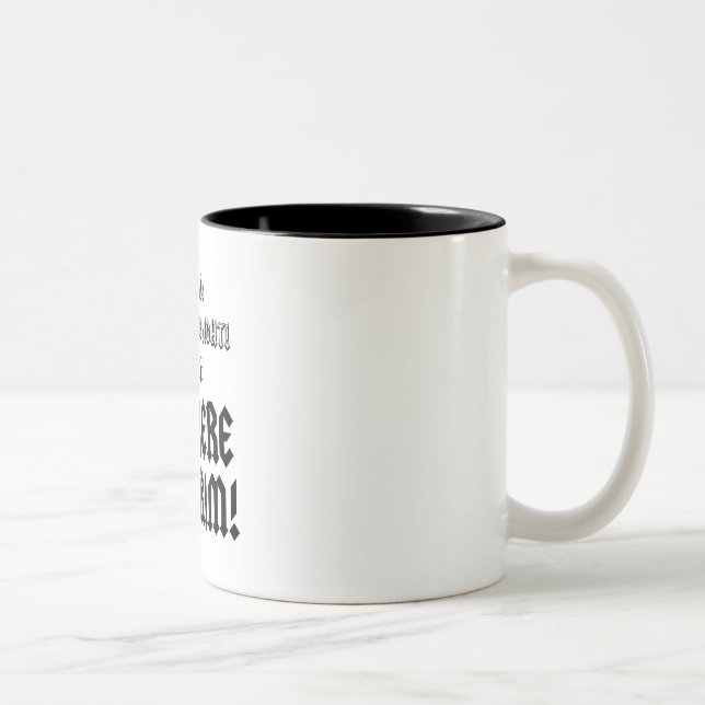 Låt det finnas rening Två-Tonad mugg (Höger)