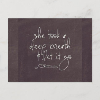 Låt det gå med vykort