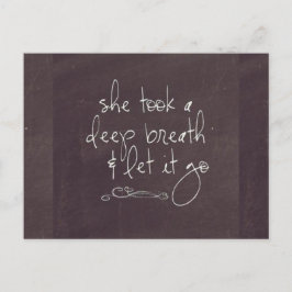 Låt det gå med vykort