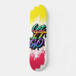 Låt det gå mini skateboard bräda 18,5 cm