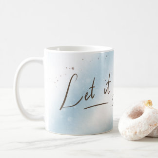 Låt det gå-mugg | Flicka i blått Kaffemugg