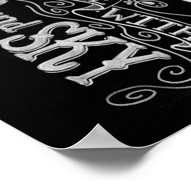 Låt det gå till ursprunglig teckning Skriv ut Poster (Hörn)