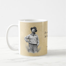 "Låt det jordbruksprodukterglädje" Walt Whitman Kaffemugg