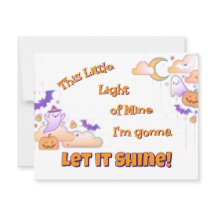 Låt det skina Christian Halloween-inbjudan